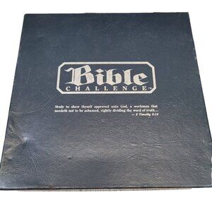 Bible Challenge Board Game Trivia Educational Christian Bible Study Religious‎